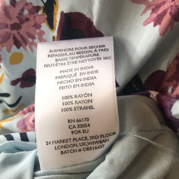 Kimchi Blue printed backless skater dress size S - Picture 8 of 8